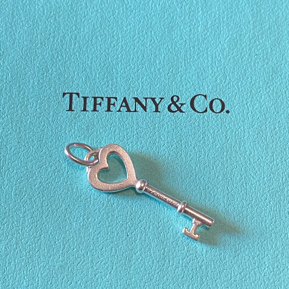 Tiffany Keys Heart Key Pendant